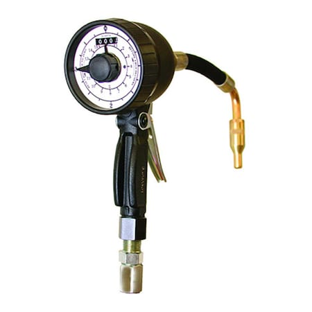 Mechanical Quart Totalizing Pistol-Type Meter With 14 In. Hose 0.5 In. NPT